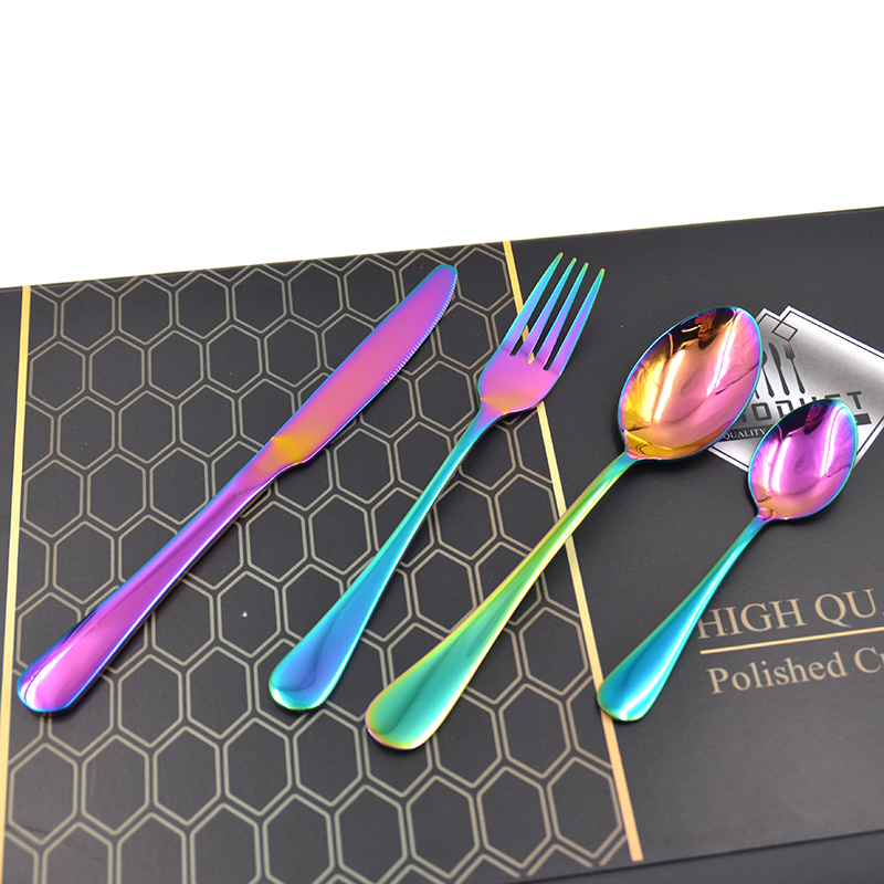 24-piece stainless steel set